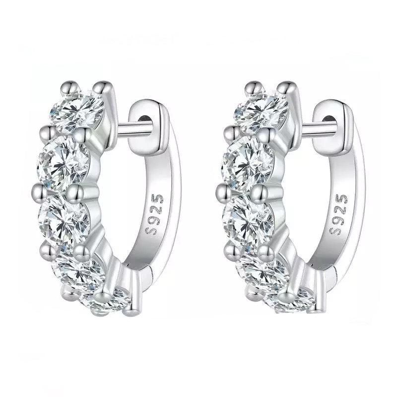 Rosalia Moissanite Huggies 0.2ct