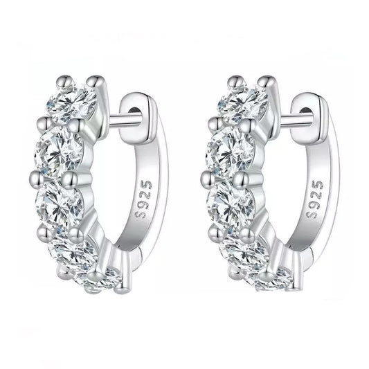 Rosalia Moissanite Huggies 0.2ct