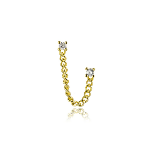 Jones Chain Studs - Single