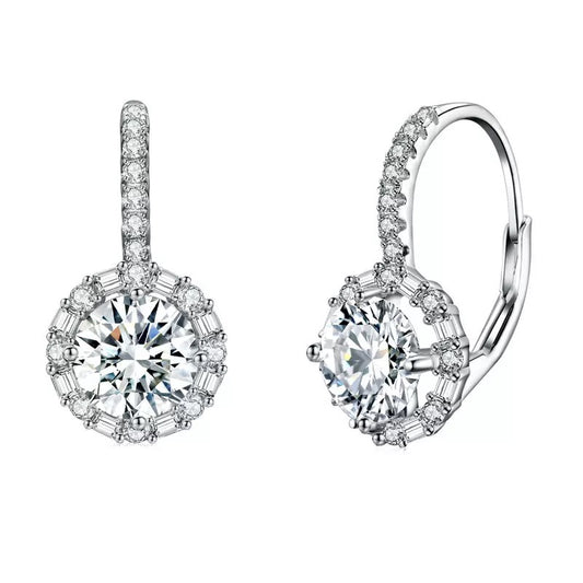 Stephania Moissanite Earrings
